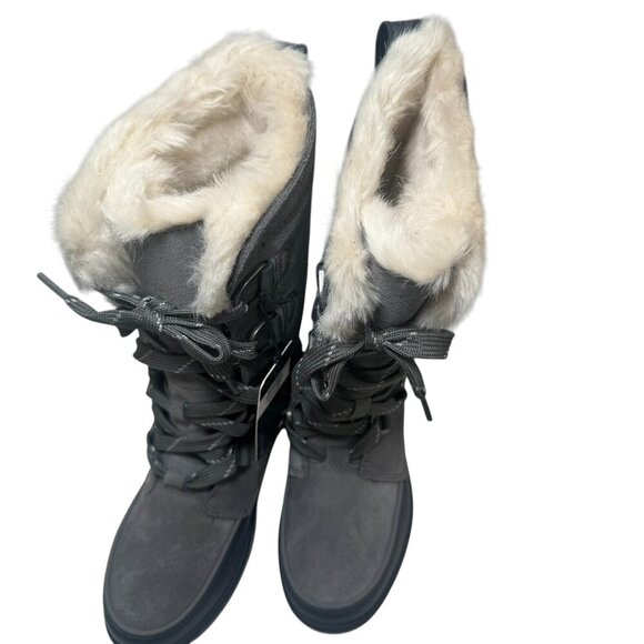 NEW Sorel Womens Torino™ II Tall Snow Boot Quarry Sz 6 Waterproof Suede Upper - Picture 7 of 9